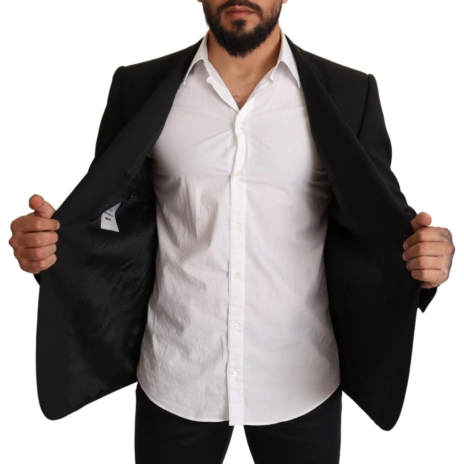 Dolce & Gabbana Elegant Slim Fit Martini Blazer Jacket