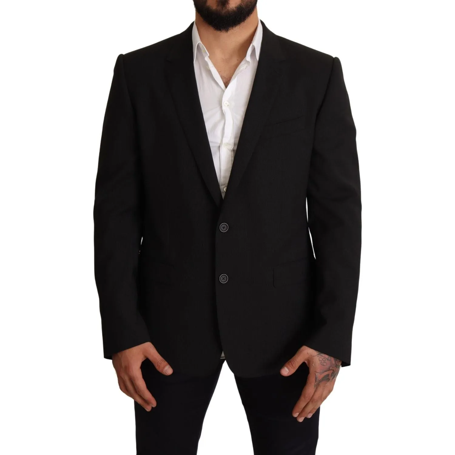 Dolce & Gabbana Elegant Slim Fit Martini Blazer Jacket