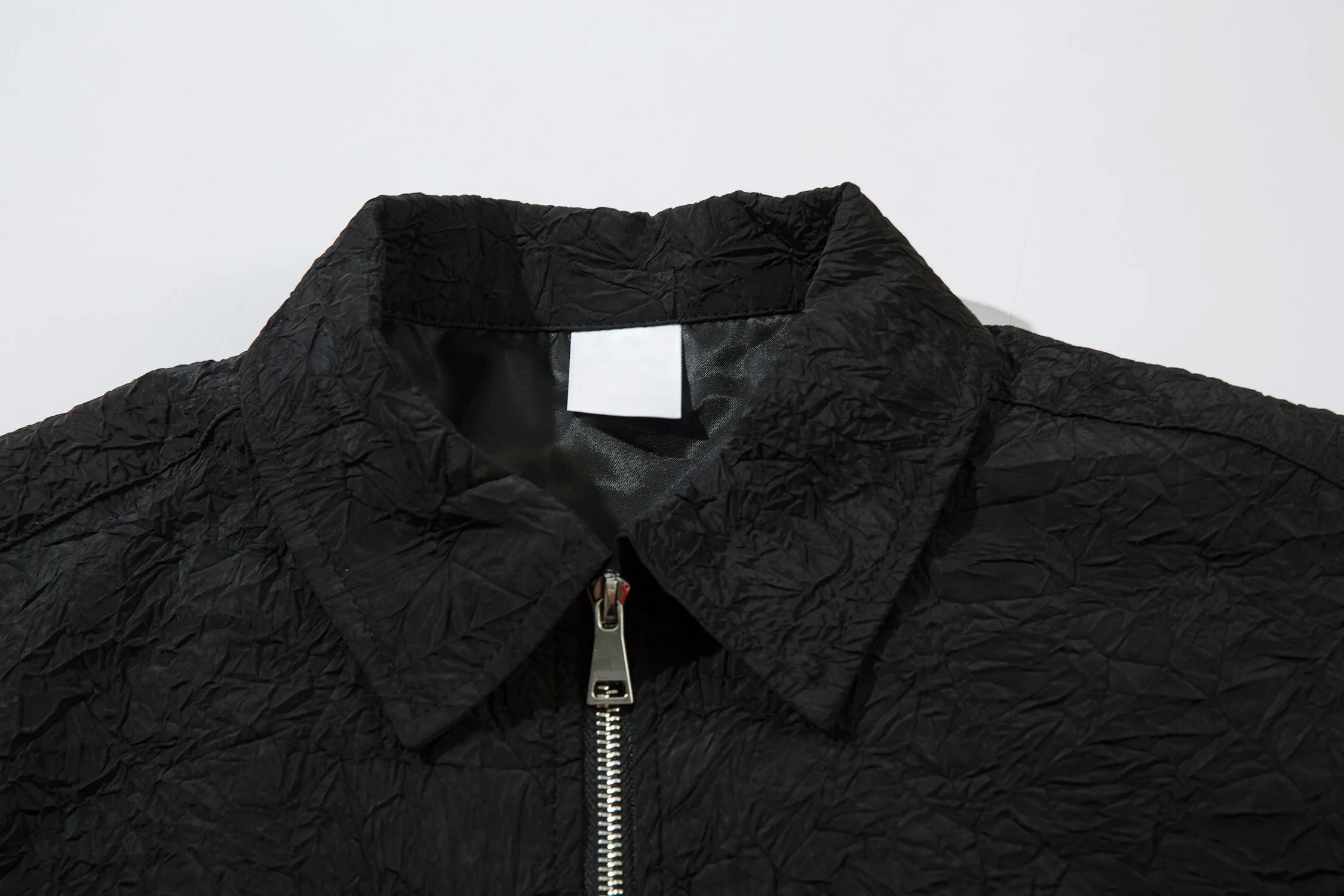 Faire Echo Cleanfit Textured Black Jacket