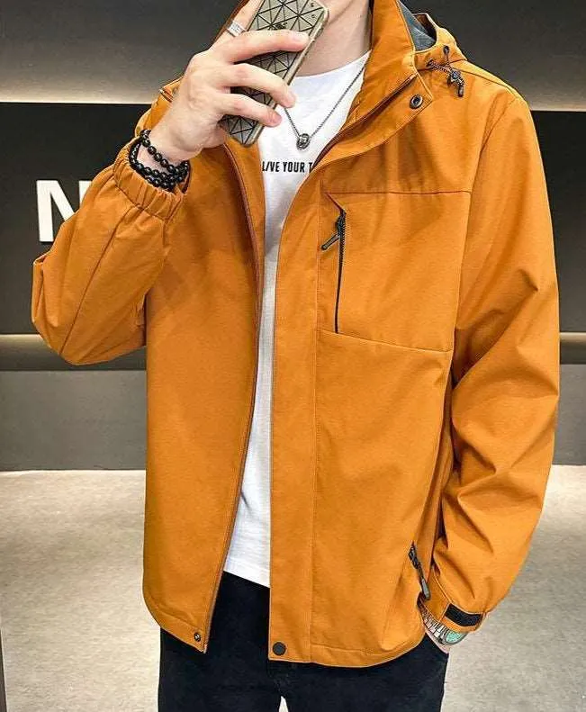 Men's Casual Zip-up Jacket