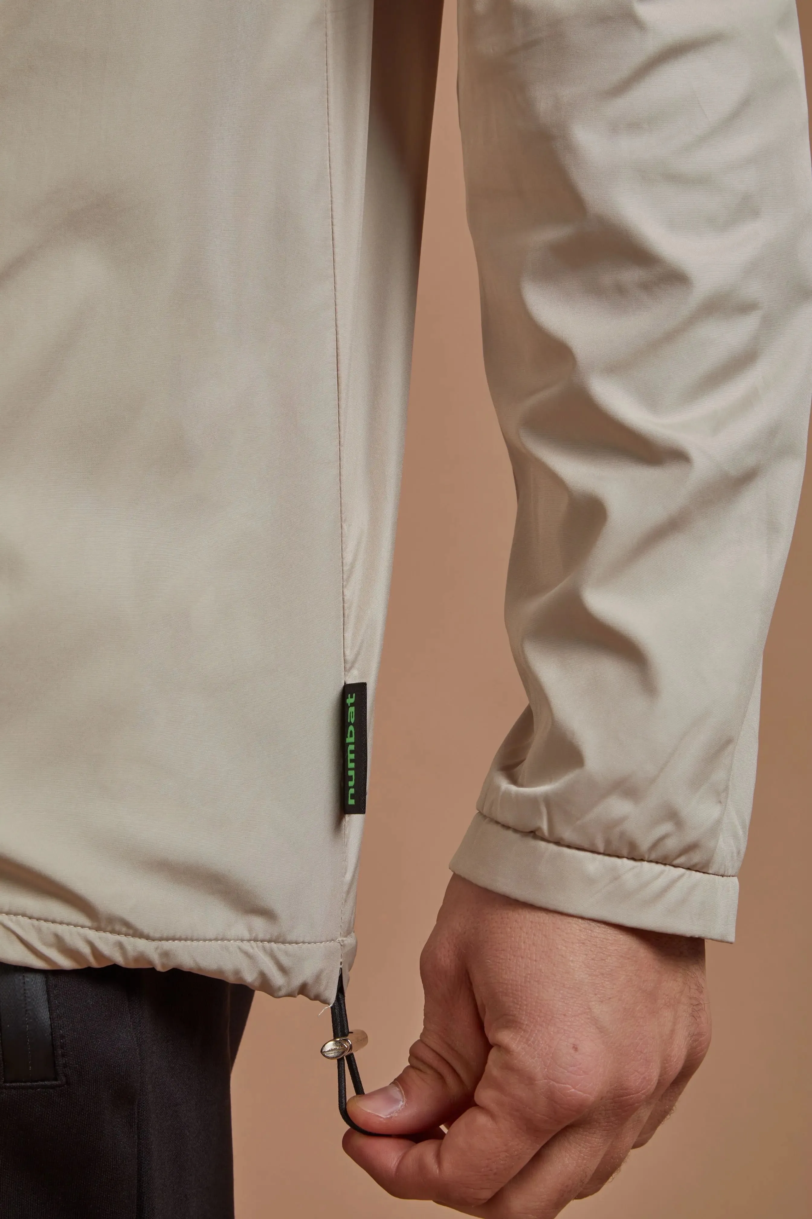 Men's Lightweight Windbreaker - Light Beige