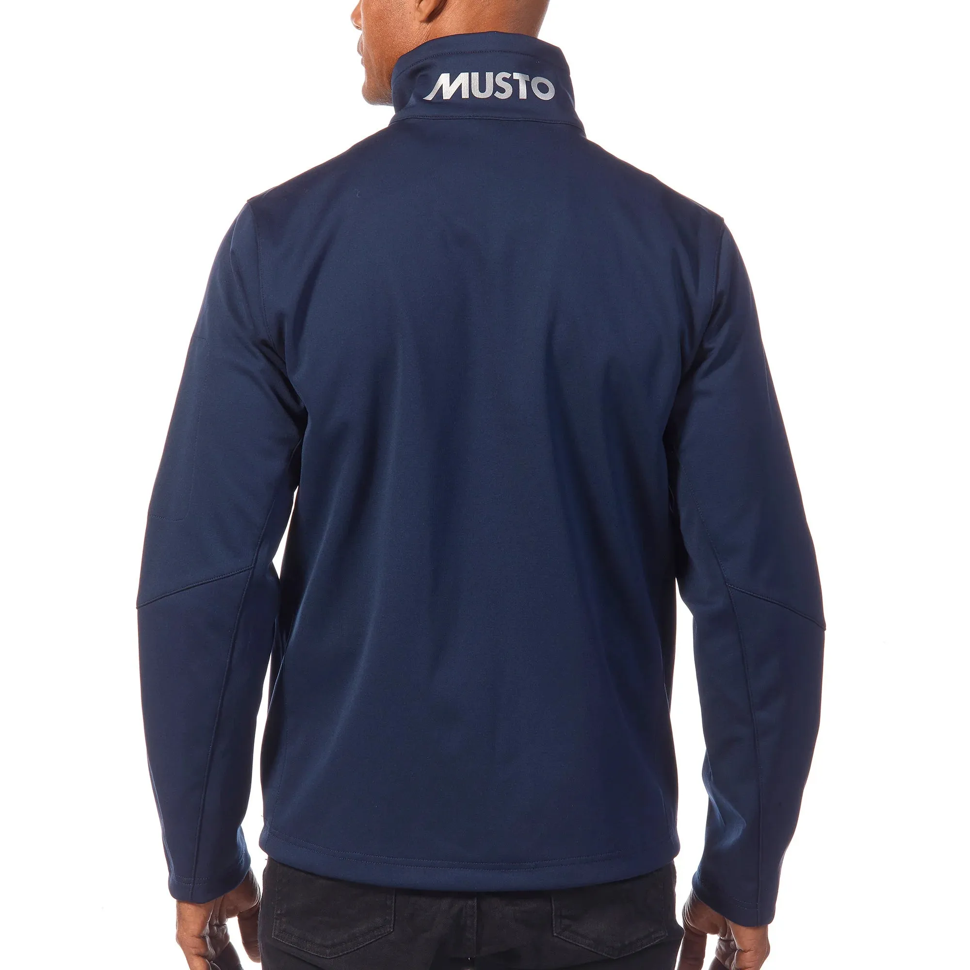 MUSTO ESSENTIAL SOFTSHELL JACKET NAVY