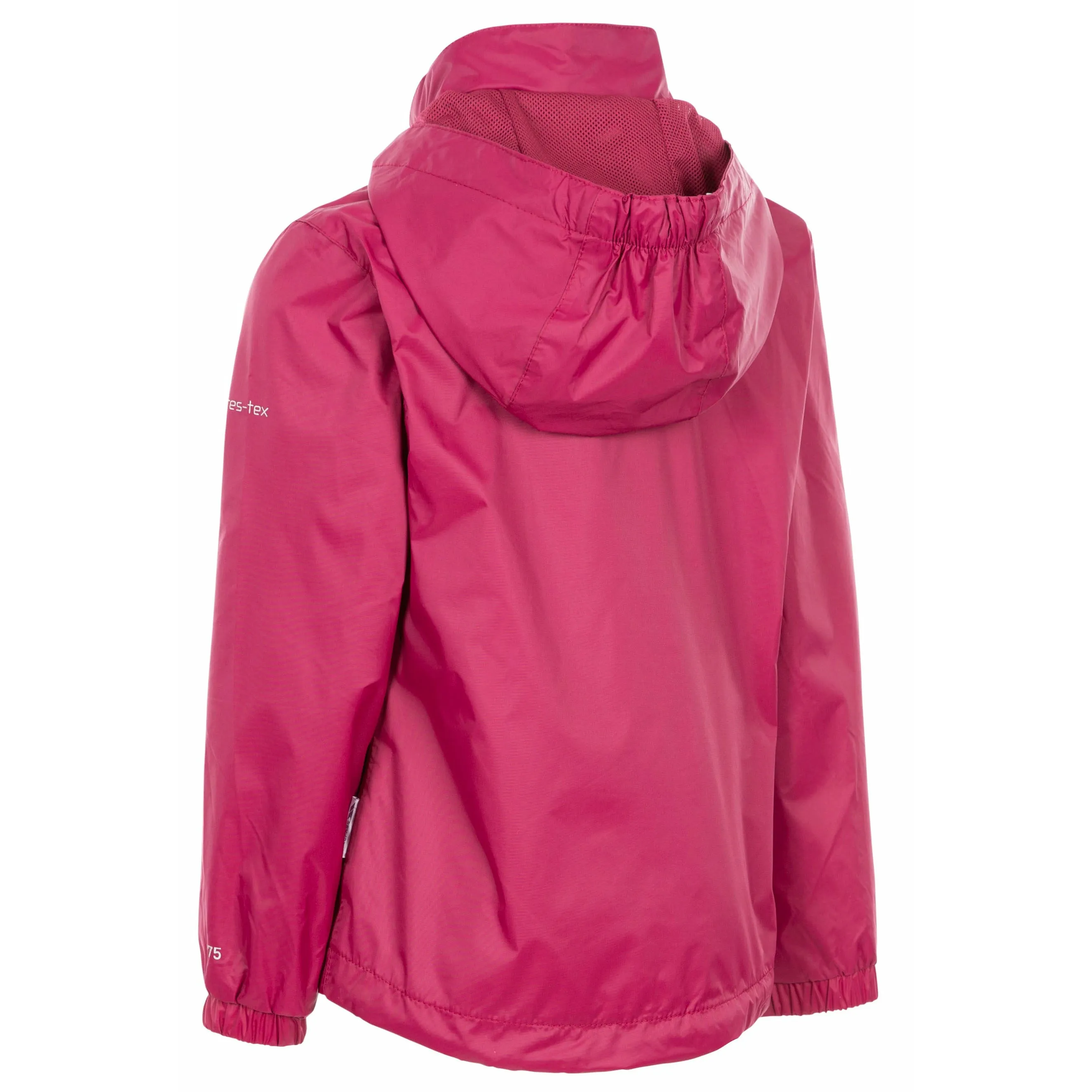 Sabrina Girls' Unpadded Waterproof Rain Jacket in Berry